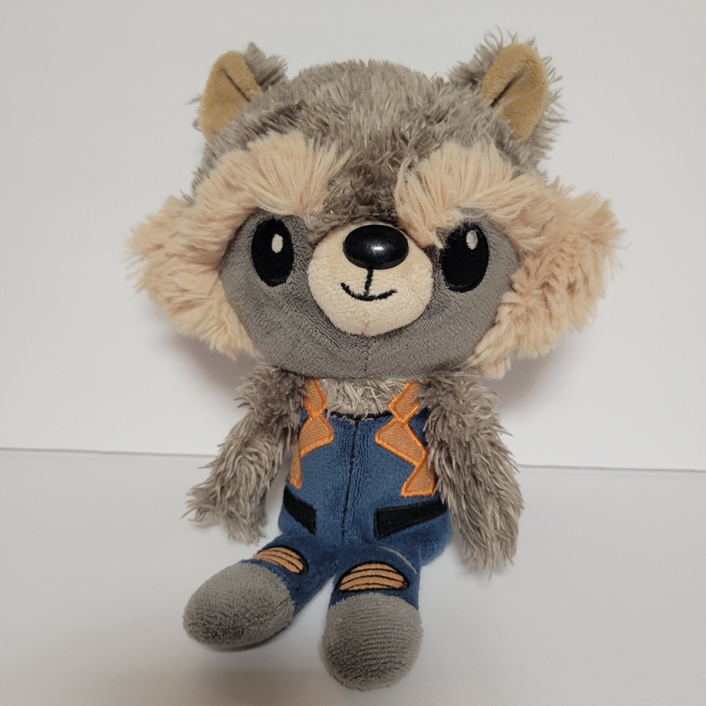 Marvel Rocket Raccoon Plush Guardians Of The Galaxy 9 Inches